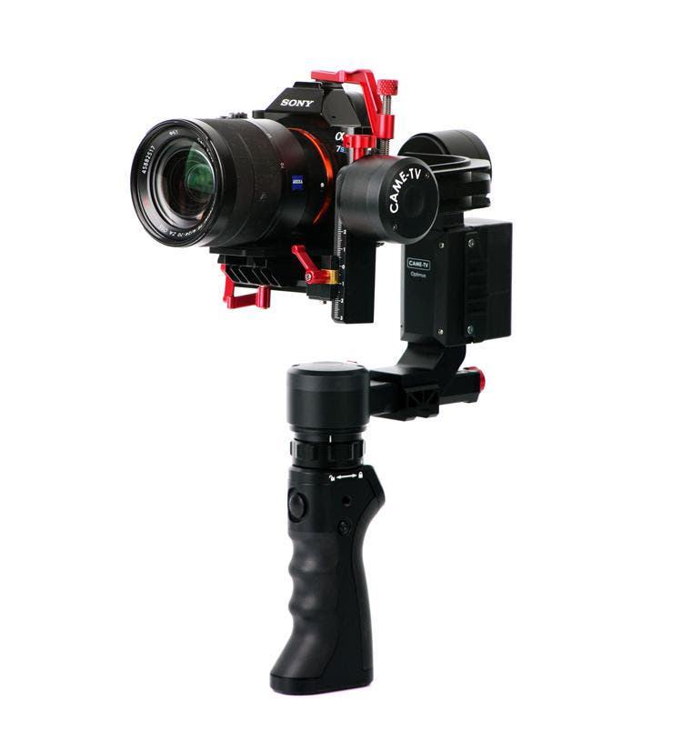 Came-TV Optimus 3-Axis Gimbal Stabilizer single handled operation