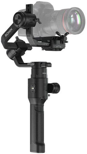 the DJI Ronin-S best handheld gimbal stabilizer for mirrorless and DSLR cameras