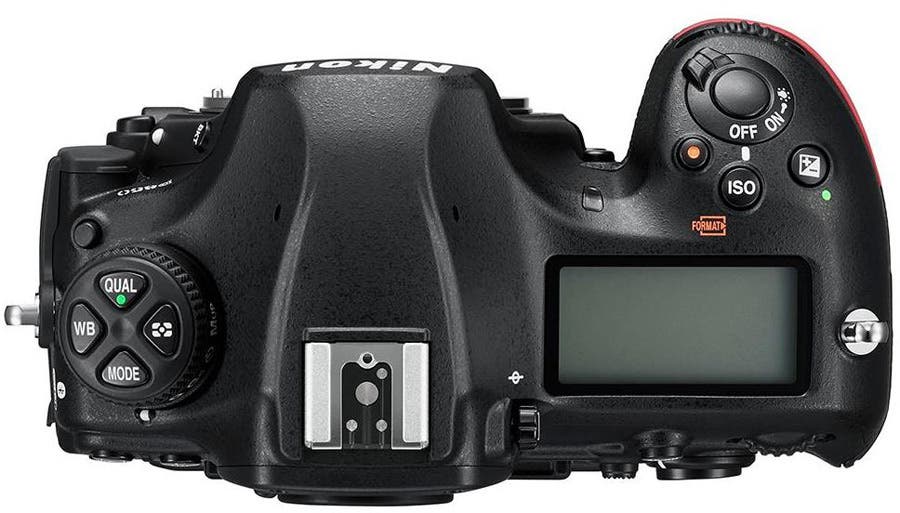 Nikon D850 - Top View