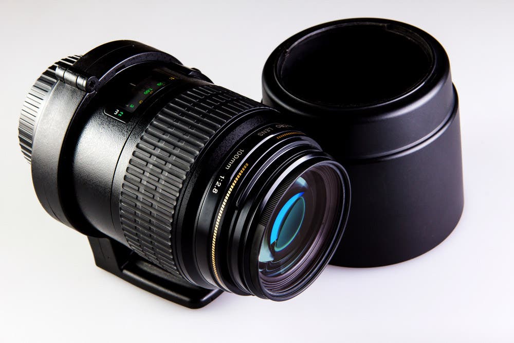 Macro lens with long focal length