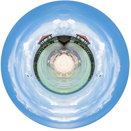 360 Degrees View of Carribean