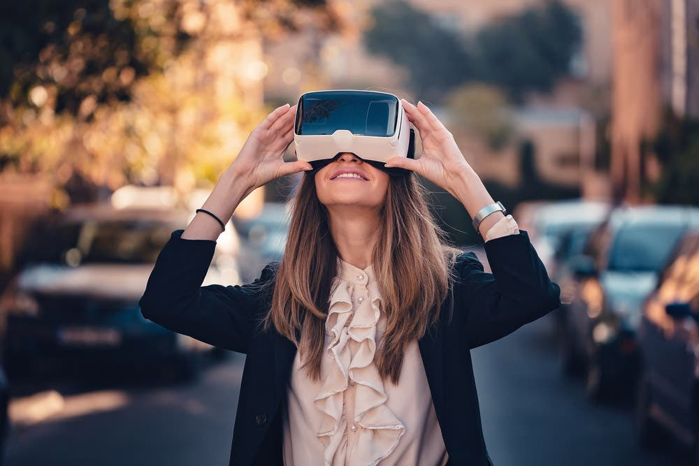 Watching 360 Video with VR Headset