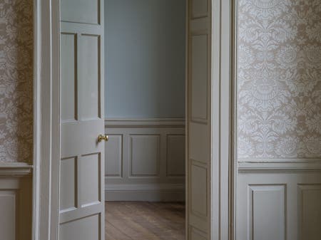 empty room medium format photography