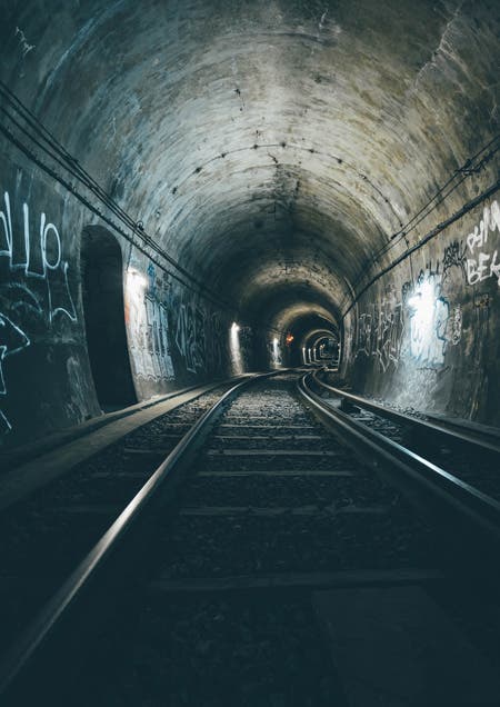 underground train travel photography