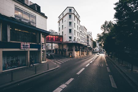 street and building travel photography