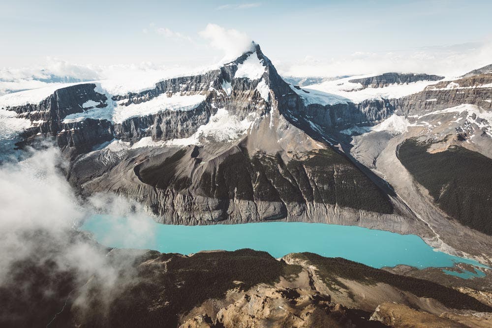 snow mountain travel photography