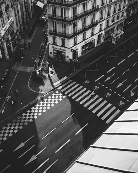 street photography from high perspective