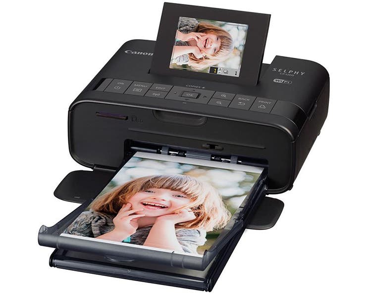 canon selphy cp1200 portable photo printer