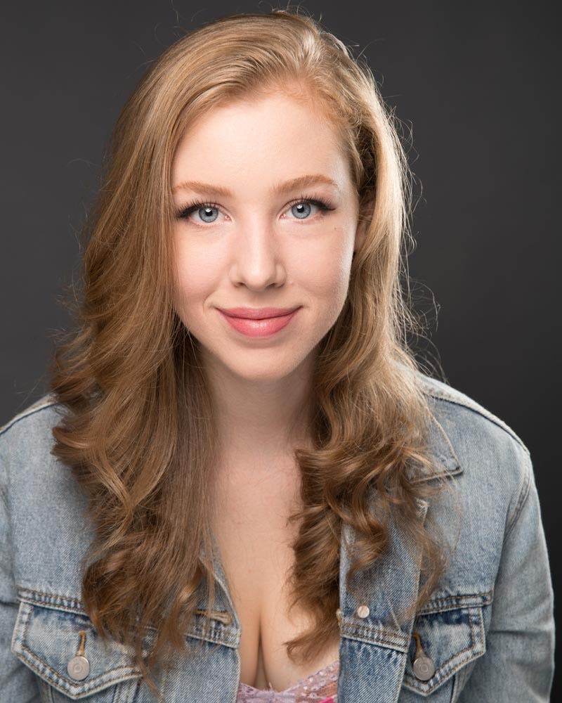 female model portrait lighting photography
