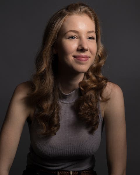 female model portrait lighting photography