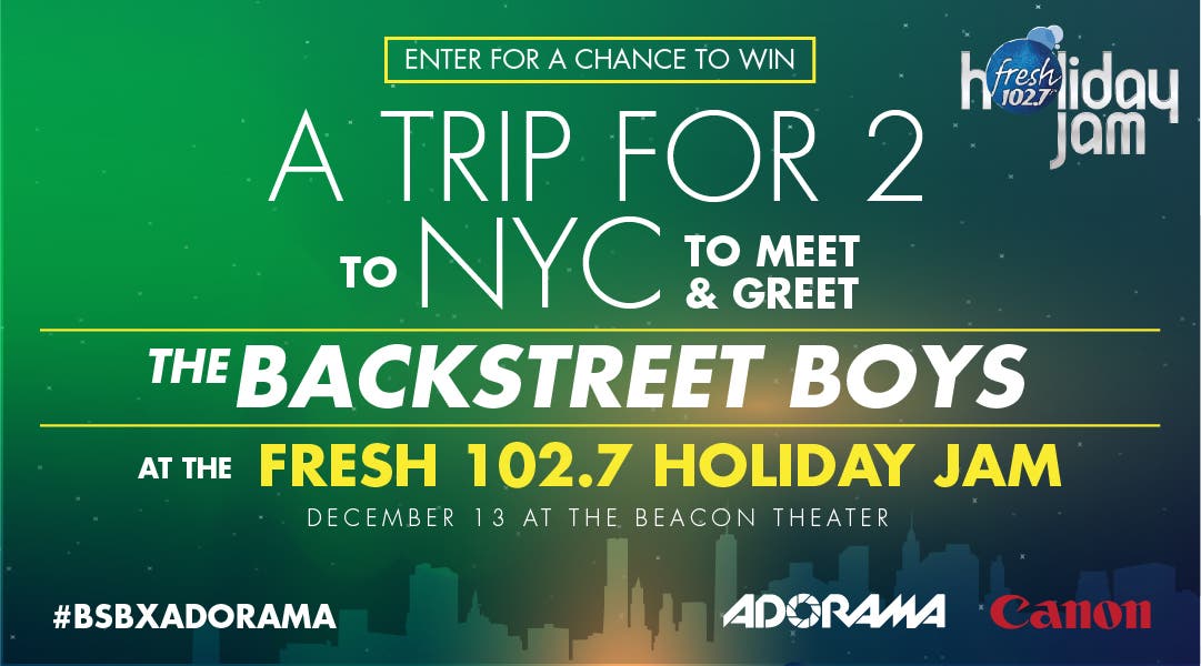 adorama backsteet boys holiday jam