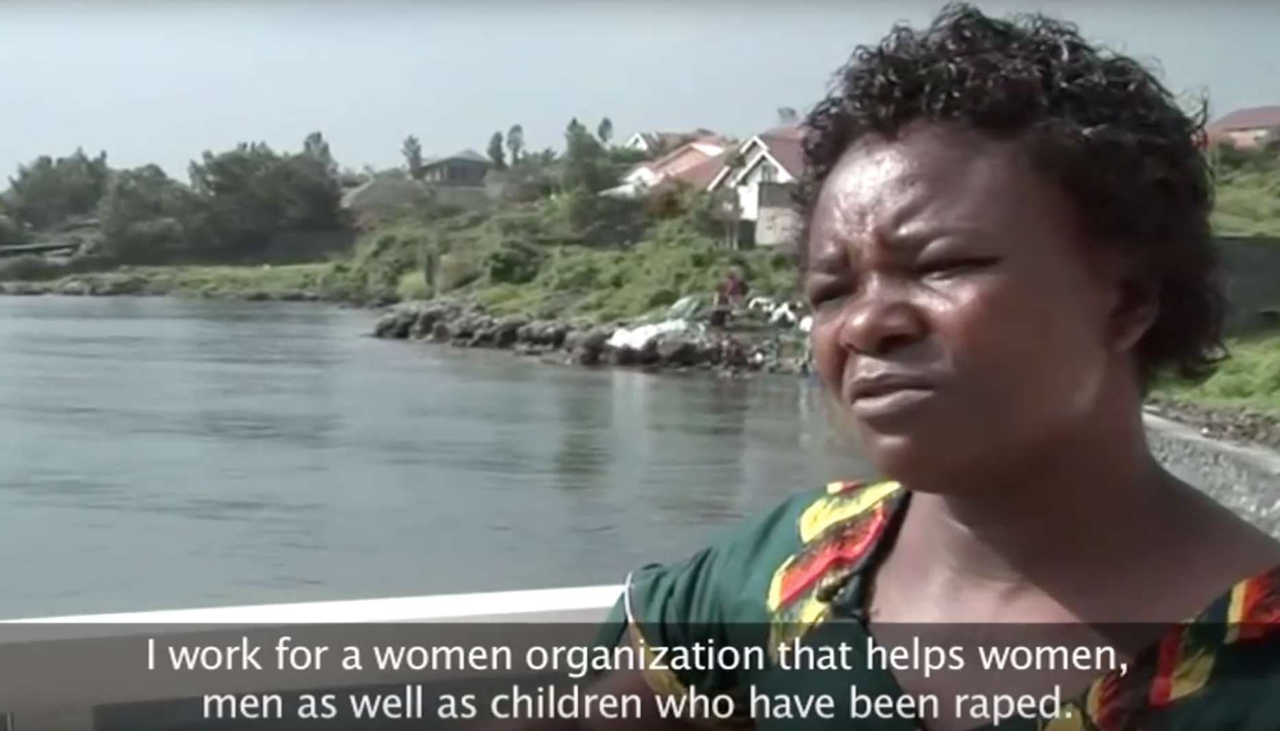 Masika Katsuva as featured in the film “ Rape as a Weapon of War”