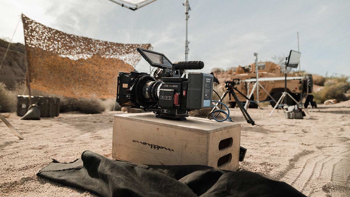 cinematography camera on set