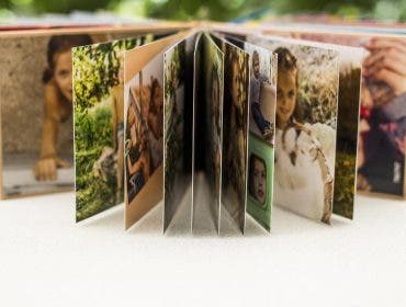 Portfolio photo book