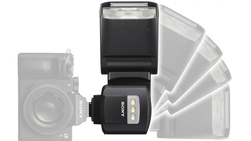 Sony HVL FRM New Flagship Flash Has  Guide Number, Advanced