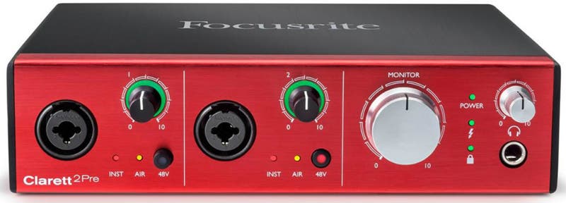 Focusrite Clarett 2Pre Audio Interface