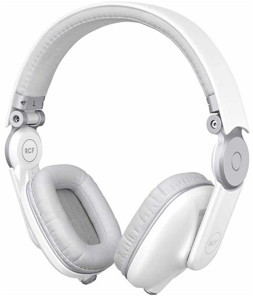 White RCF Iconica Supra-Aural Headphones