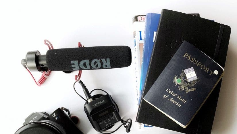 film trip abroad gear