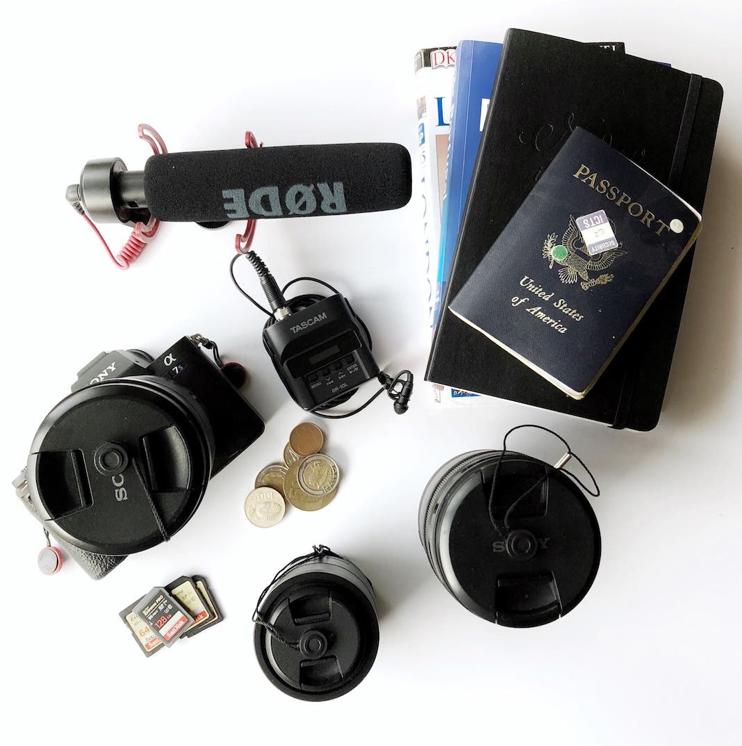 film trip abroad gear