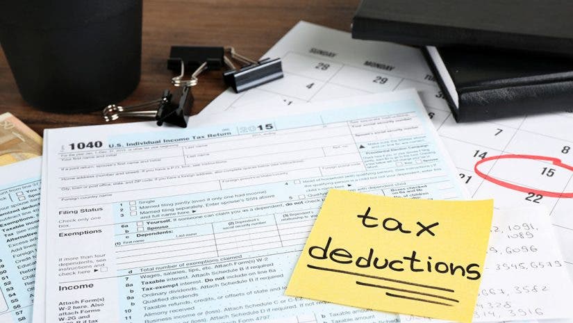 tax deductions shutterstock
