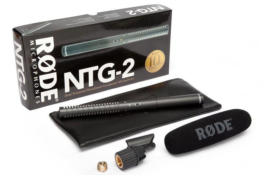 Rode NTG2 shotgun condenser best microphone for gaming
