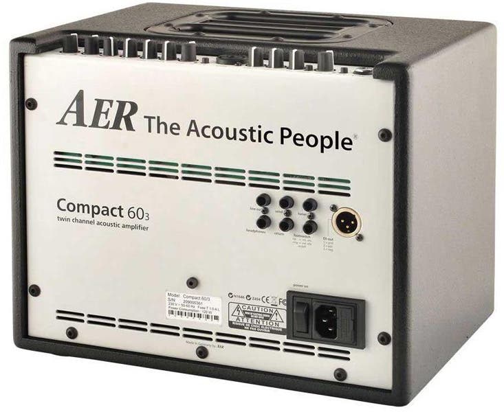 AER Compact 60/3 best acoustic amp