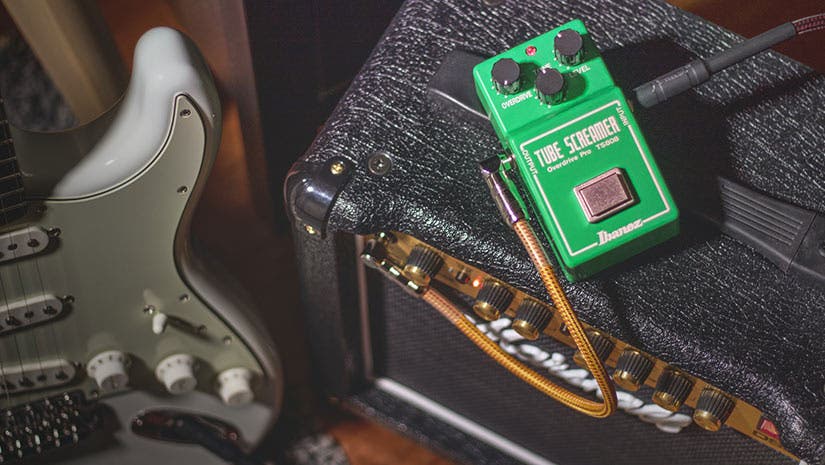 Guitar pedal feature