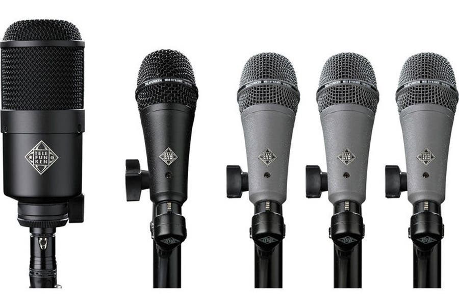 Meilleur ensemble de micros de batterie Telefunken DD5