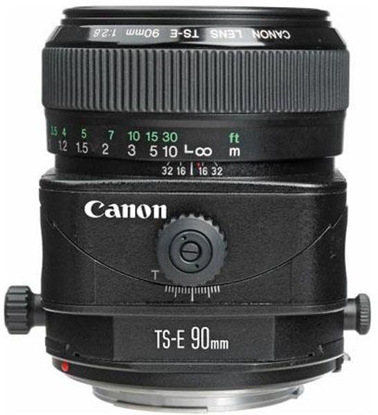 Canon TS-E 90mm f/2.8 Tilt-Shift Manual Focus best lens for food photography