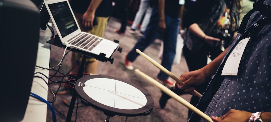 sound mixing drum set