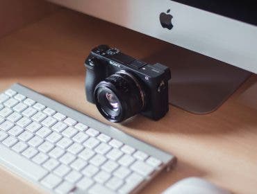 photographer camera computer
