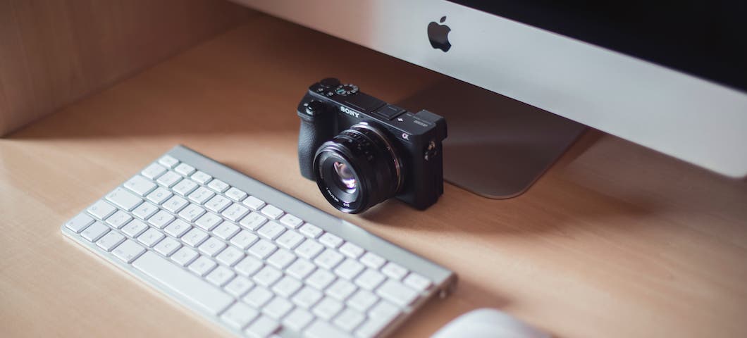 photographer camera computer