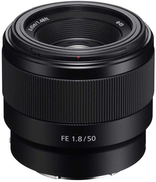 Sony FE 50mm F/1.8 Lens best food photography lens