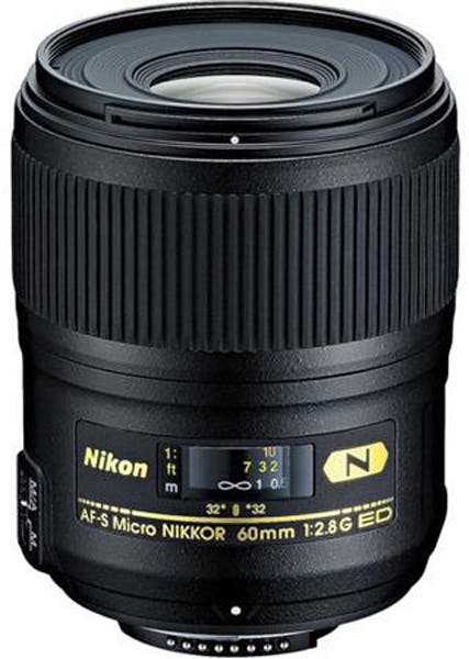 Nikon 60mm f/2.8G AF-S Micro NIKKOR AF ED best lens for food photography
