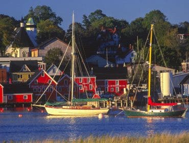 Lunenburg nova scotia waterfront photography allen rokach