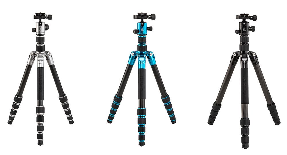 Benro Tripster 0 Series, Tripster 1 Series, and Tripster 2 Series