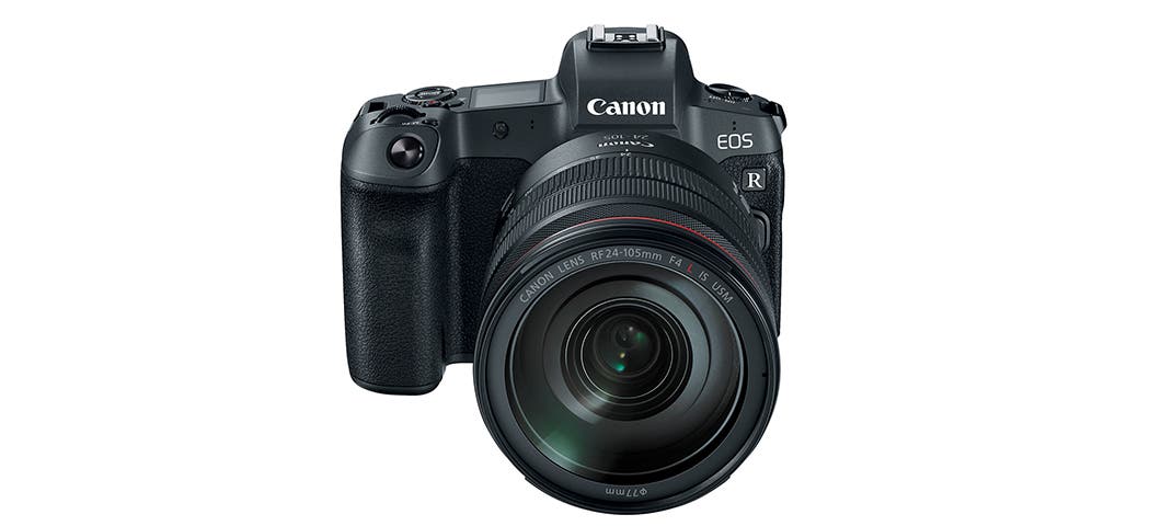 Canon EOS R Mirrorless Digital Camera + RF 24-105mm f/4L IS USM Lens +  Mount Adapter EF-EOS R Kit