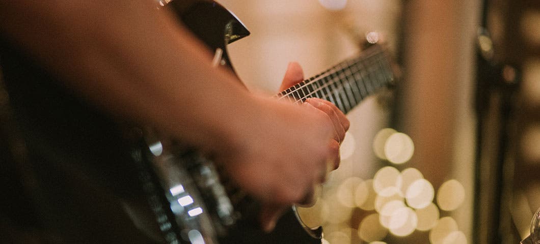 fender electric guitar