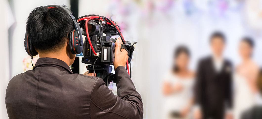 wedding videography camera