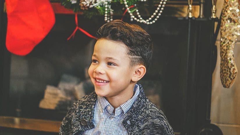 family holiday photos