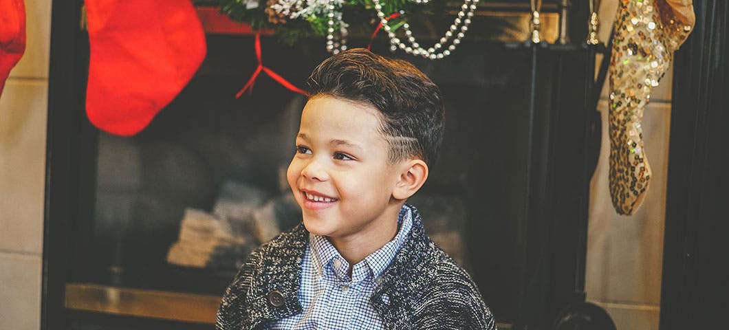 family holiday photos