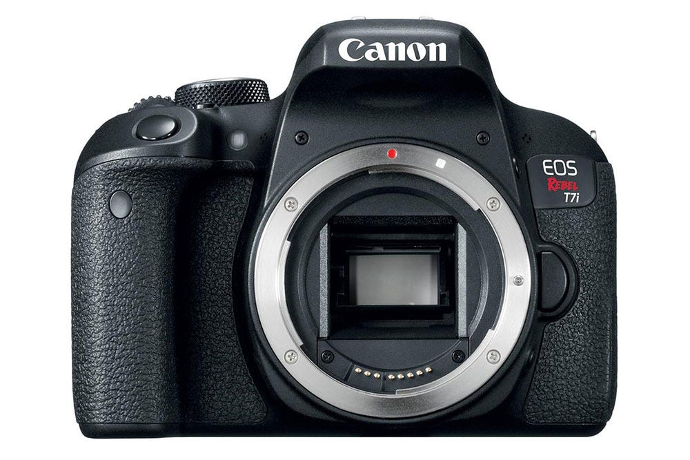 Canon EOS Rebel T7i DSLR Camera 