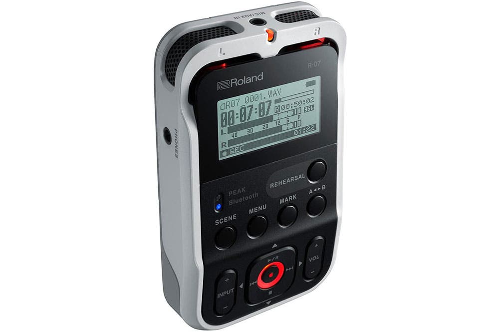 Roland R-07 Portable High-Resolution Audio Recorder