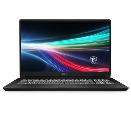 MSI Creator 17 B11UH-241 17.3" 4K UHD Notebook Computer, Intel Core i9-11900H 2.5GHz, 32GB RAM, 1TB SSD, NVIDIA GeForce RTX 3080 16GB, Windows 10 Pro, Free Upgrade to Windows 11
