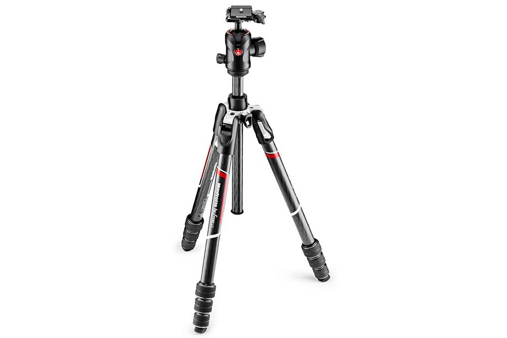 Manfrotto BeFree Carbon Fiber Travel Tripod 