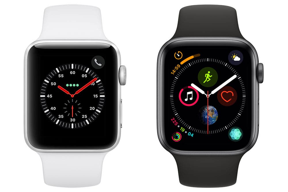 Apple Watch Series 3 42mm and Series 4 44mm