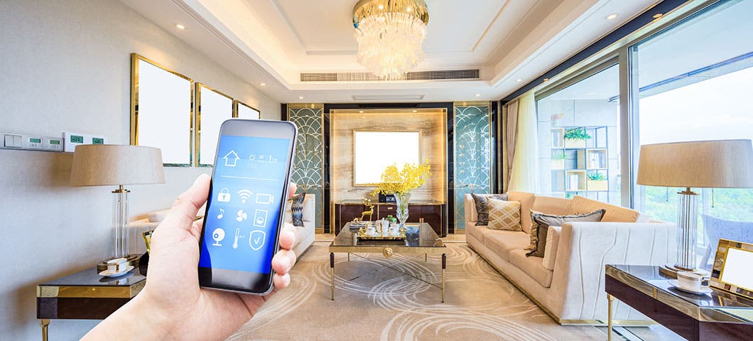 smart home devices control smartphone