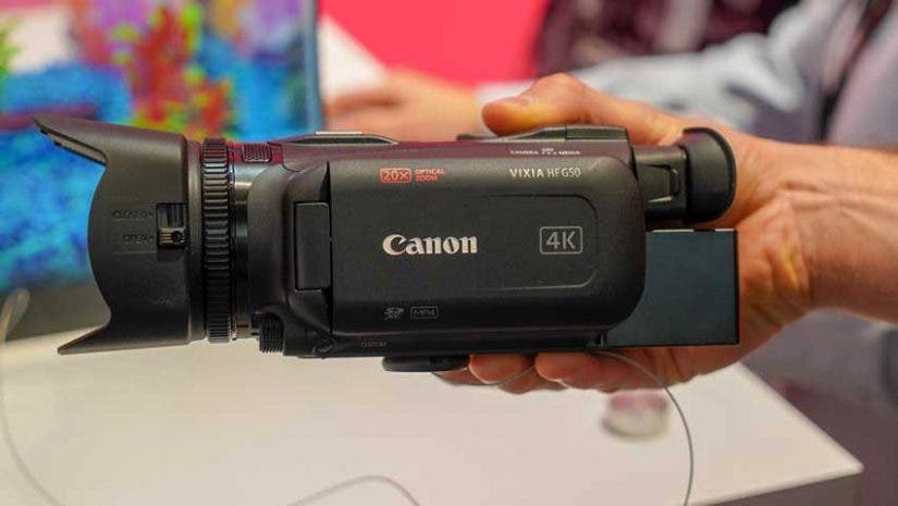 Canon Vixia G50 (Photo by Jeff RIzzo)