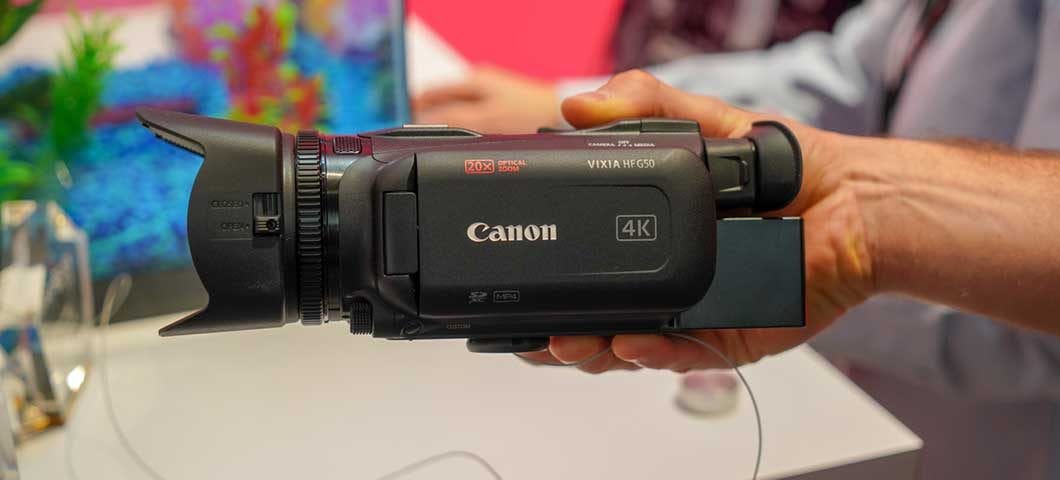 Canon Vixia G50 (Photo by Jeff RIzzo)