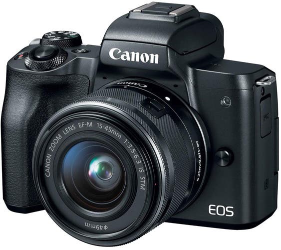 Canon EOS M50 best mirrorless camera for beginners